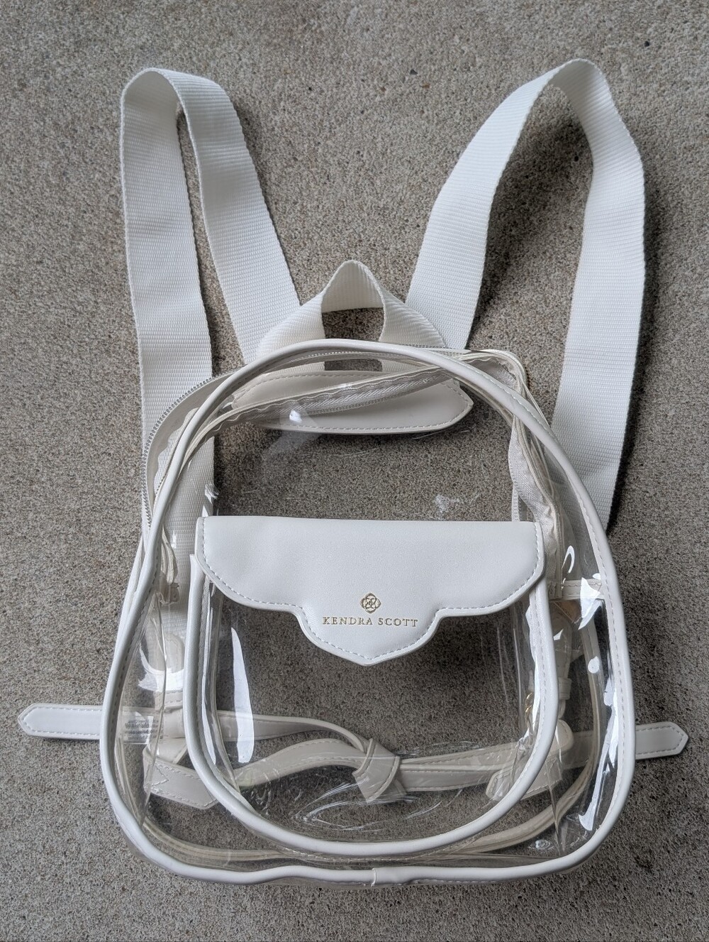 Kendra Scott Clear Backpack, Like New Condition - Picture 1 of 10